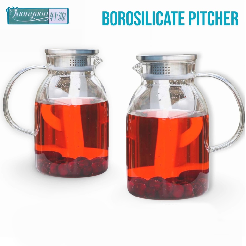 [BP6813] 2.4L BOROSILICATE PITCHER