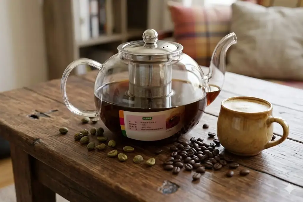 LZY3189 1500 ml Heat Resistant Tea Pot