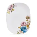 [SQP14-1] - 14" SQUARE PLATTER- VINTAGE FLORAL