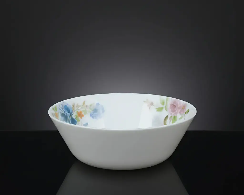 [RDSB60-1] - 6" ROUND SOUP BOWL- VINTAGE FLORAL