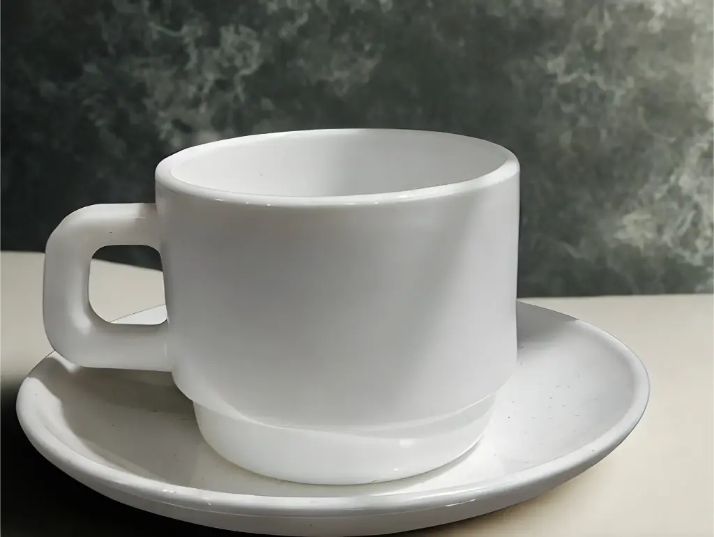 [RDCS190/W] - BOUNTY 12 PCS ROUND (190ML) CUP SET- WHITE