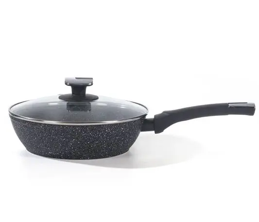 [HH005] - 28cm FORGED FRY PAN GRANITE COATED 