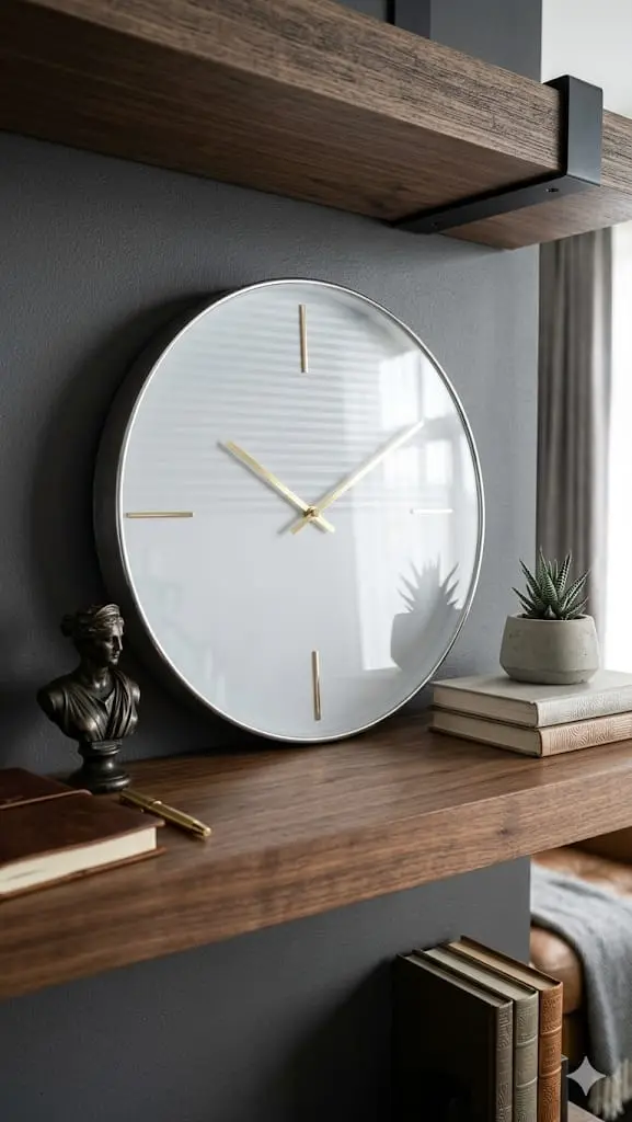 HL5218[3614D] - WALL CLOCK- LUXE