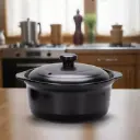 CB5512 - CERAMIC EARTHEN COOKING [CLAY]POT: 25CM 2700ML