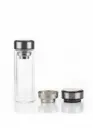 CB5539[HGRD-507] - GLASS DOUBLE WALL THERMAL BOTTLE : 380ML