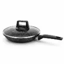 [THE HARVEST] HM-FP 24GB:  24CM FRY PAN WITH GLASS LID [6802] 