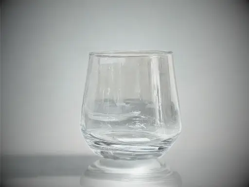 [LZY3121] [RED CHERRY] 6PCS 385ML GLASS TUMBLER SET (HS7018-2) (LZY3121)