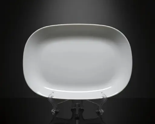 [[SQP14/W]] [SQP14/W] - 14" SQUARE PLATTER- WHITE