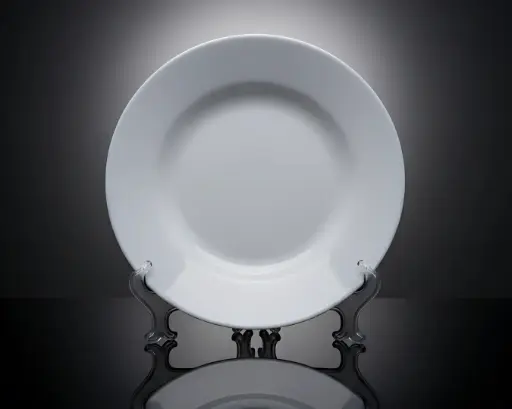 [[RDSP90/W]] [RDSP90/W] - 9" ROUND SOUP PLATE- WHITE
