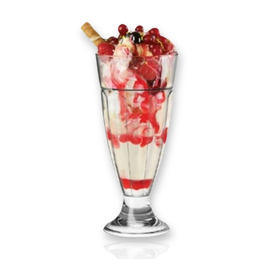 [PJ80-11] [CITINOVA] MILANO 310ML FALUDA / SUNDAE GLASS 6PCS SET