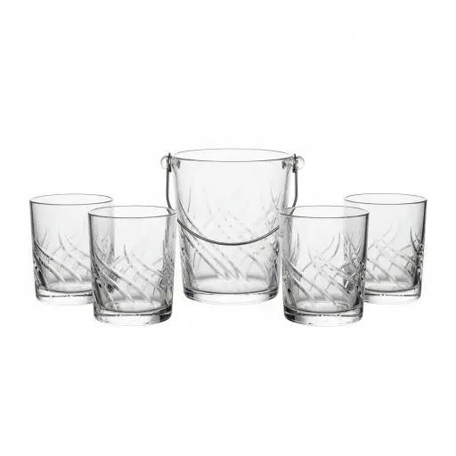 [LZY5155] LZY5155[DSJZ001D/L7] - 7PCS GLASS CUP+JUG SET