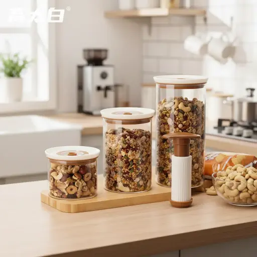 [CB5547] CB5547 - 4PCS STORAGE BOTTLE SET