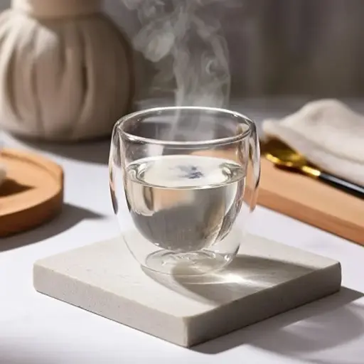 [LZY5018] LZY5018 - GLASS DOUBLE WALL HEAT RESISTANTBOWL: 80ML